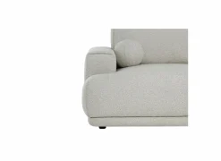 Hoeksalon Ramusio 319x169cm - stof - beige