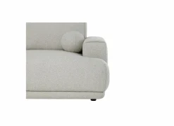 Hoeksalon Ramusio 319x169cm - stof - beige