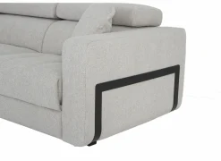 Hoeksalon Rezzo 290x226cm - stof - beige