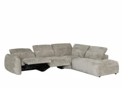 Hoeksalon Roll 329x265cm - stof - turtledove met relax