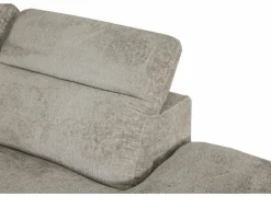 Hoeksalon Roll 329x265cm - stof - turtledove met relax