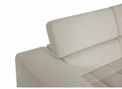 Hoeksalon Satellite-S 323x222cm - stof - naturel