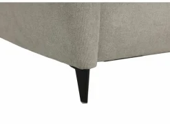 Hoeksalon Sioux 297x260cm - stof - ecru met zitdiepteverstelling