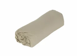 Hoeslaken Arya 140x200cm - katoen - zand