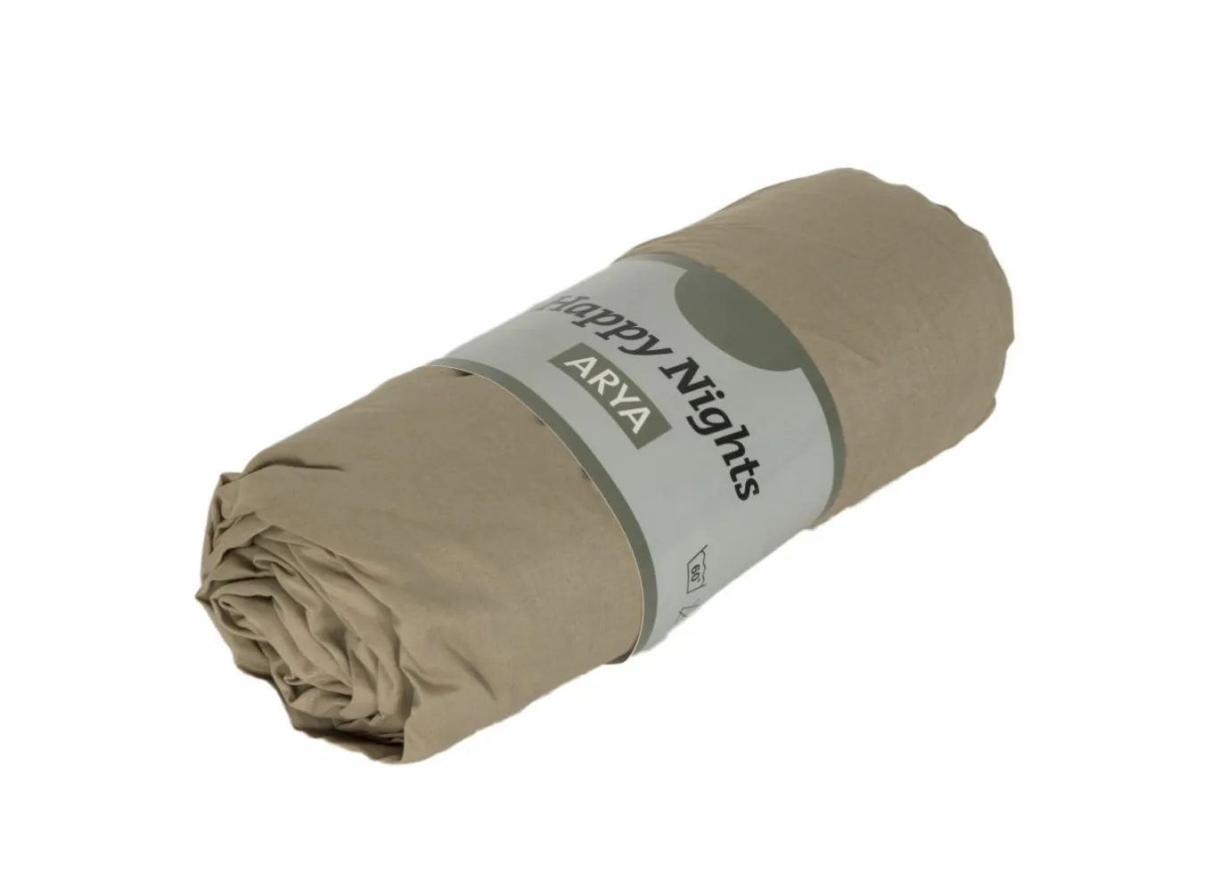 Hoeslaken Arya 180x200cm - katoen - mastiek