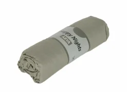 Hoeslaken Arya 90x200cm - katoen - olijf