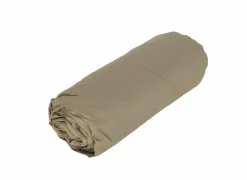 Hoeslaken Arya 90x200cm - katoen - mastiek