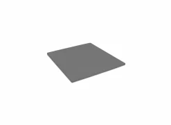 Hoeslaken topper 90x190/120x220cm katoen grijs