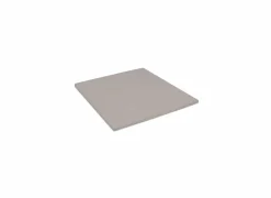Hoeslaken topper 90x190/120x220cm katoen taupe