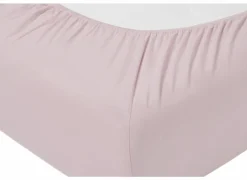 Hoeslaken Venturo 180x200cm - flanel - roze