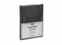 Hoeslaken Venturo 160x200cm - flanel - antraciet