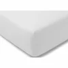 Hoeslaken 140/160x220cm jersey katoen wit