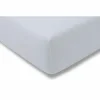 Hoeslaken 140/160x200/220cm jersey katoen soft blue