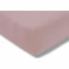 Hoeslaken 180/200x200/220cm jersey katoen roze