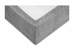 Hoeslaken 140x200cm katoen donkergrijs