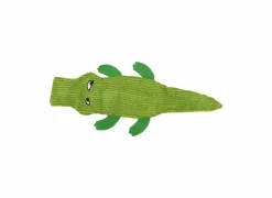 Hondenspeelgoed Flat Plush Toy Krokodil