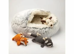 Hondenspeelgoed Fox 20cm - stof - orange ochre