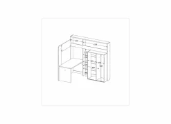 Hoogslaper Higher 90x200cm petterson den