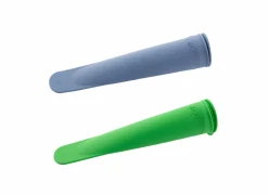 Ijsjesvorm Dotz knijpbaar 20x5cm - silicone - zomergroen & lavendel