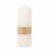 Cosy & Trendy Kaars Ribble Ø7x20cm - paraffine - crème