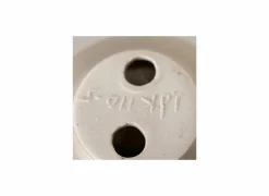 Kaarsenhouder Franyo H5cm beige wit