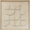 Kaders & prints 3D Cataline 60x60cm - MDF - beige
