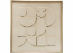 Kaders & prints 3D Cataline 60x60cm - MDF - beige