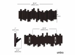 Umbra Kapstok Sticks Multi Hook 48,6cm - espresso