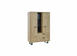 Kast Como 1 120cm - melamine - golden oak