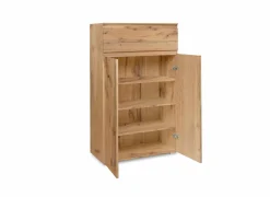 Kast Image 3 80x40x131cm - melamine - honing eik