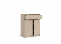 Kast Naia 80x40x101cm - melamine - jackson hickory
