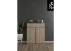 Kast Naia 80x40x101cm - melamine - jackson hickory