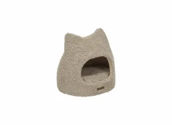 Kattenmand Curl Plush 45x45x42cm - polyester - wit