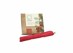 Kersenpitkussentje  13x55cm rood