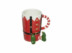 Kerstbeker Kabouter 30cl - dolomiet - rood