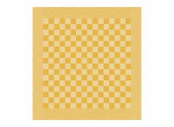 Tiseco Keukenhanddoek BBQ 65x65cm - katoen - oker