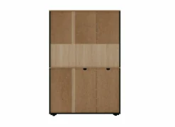 Keukenkast Mantek 120cm - decor - riva eik & zwart