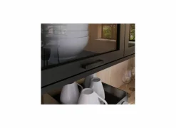 Keukenkast Mantek 120cm - decor - riva eik & zwart