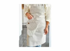 Cosy & Trendy Keukenschort Stoff 33x20cm - katoen - zand