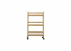 Keukentrolley Linha 45x22x80cm - bamboe - beige