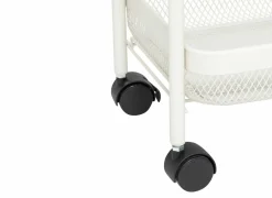 Keukentrolley Mayaj 46,5x26,5x79,6cm - staal - beige