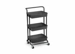 Keukentrolley Tomboy 43x34x85,5cm - metaal - zwart