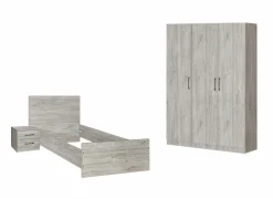 Kinderkamer Elmo met bed 90x200cm - kleerkast 120cm en 1 nachtkastje