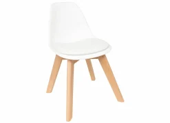 Kinderstoel Baya 55x31x38,5cm - kunststof - wit