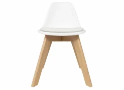 Kinderstoel Baya 55x31x38,5cm - kunststof - wit