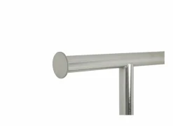 Kledingrek Kelly 130/188,5x55x158/171cm - metaal - chroom