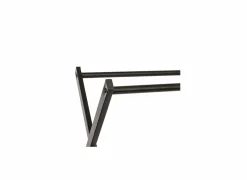 Kledingrek Metty 98x43,5x145cm - staal - zwart