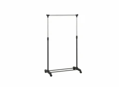 Kledingrek Welch 85x41x100/170cm - metaal - chrome