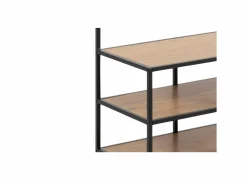 Kledingrek 77x40x185cm - decor - eik