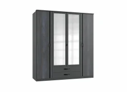 Kleerkast Duo 2 179cm - decor - digisteel & grafiet